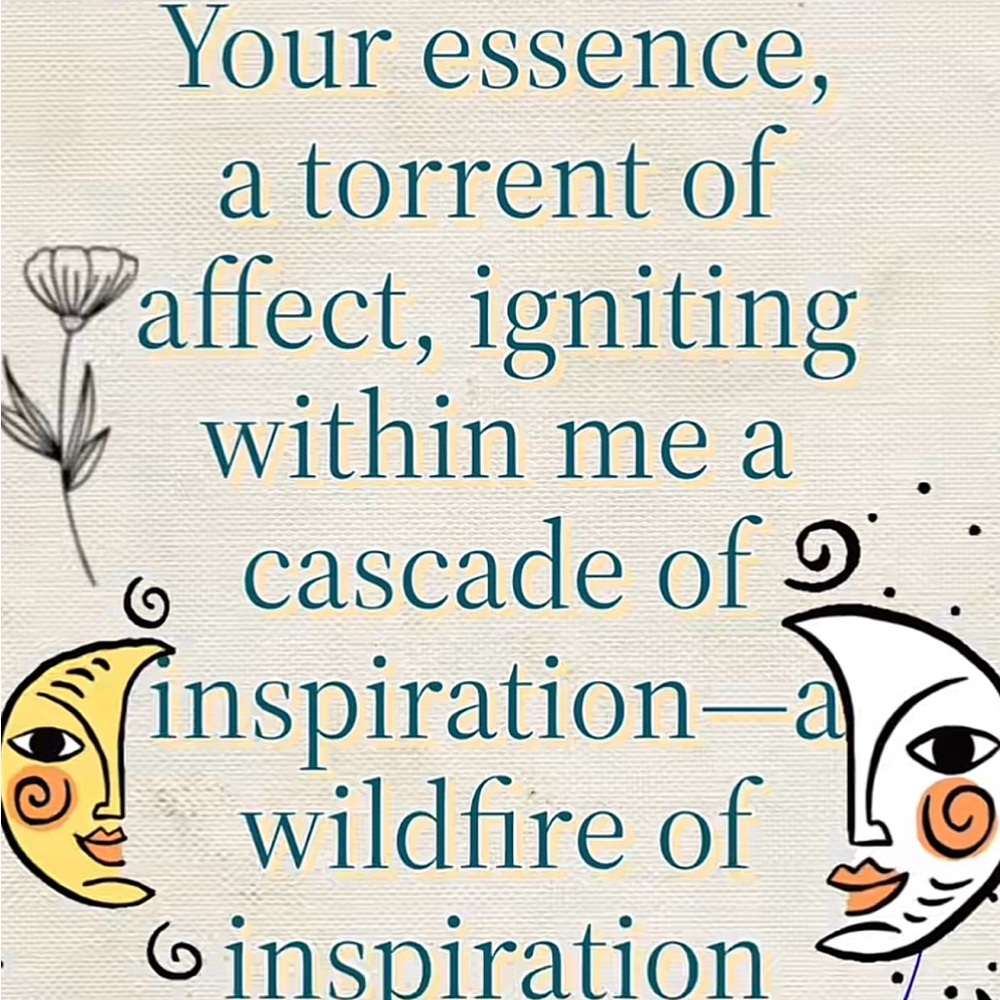 Serendipity Word Art Print - Black on White
